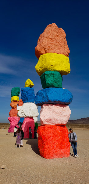 Seven Magic Mountains artwork